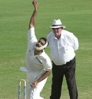 Kumble in Antigua